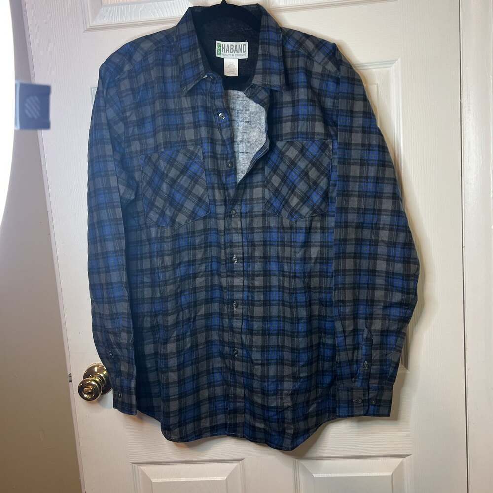Haband Casual Joe Men's Vintage Flannel Shirt